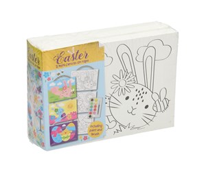 Kreative leker - Wins Holland Canvas Painting Easter 3 pcs - PB323