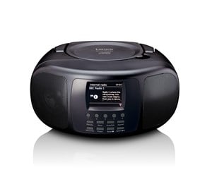 DAB, nettverks- og klokkeradio - Lenco SCD-6000BK - DAB+/FM - Stereo - Svart - SCD-6000BK