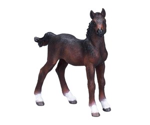 Leketøy - Mojo Horse World Hanoverian Foal Brown - 381018 - 381018