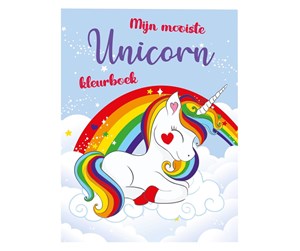 Kreative leker - Mondikaarten My Most Beautiful Unicorn Coloring Book 48 pages. - 9789088201660