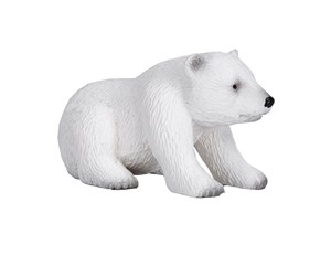 Leketøy - Mojo Wildlife Sitting Polar Bear Cub - 387021 - 387021