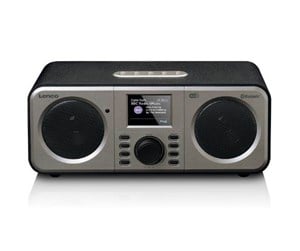 DAB, nettverks- og klokkeradio - Lenco DAR-030BK - DAB+/FM - Stereo - DAR-030BK