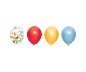 Leketøy - Haza Witbaard Balloon mix Rainbow 6pcs. - 439340