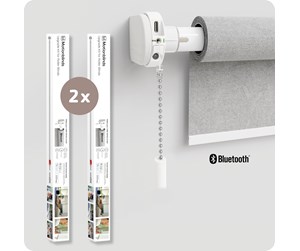 Smarthus - MotionBlinds Upgrade Kit for Roller Blinds with Bluetooth 2-pack - MB-B006