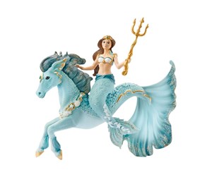 Schleich - Schleich bayala - Mermaid Eyela on Underwater Horse - 70594