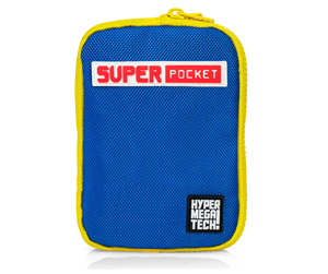 Spill - Tilbehør - Hyper Mega Tech! Super Pocket Fabric Case - Blue - Bag - FG-POCA-ACC-EFIGS-BLY