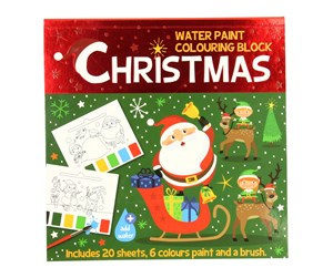 Kreative leker - Wins Holland Watercolor block Christmas - B1020