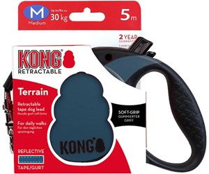 Hund - KONG Retractable leash Terrain M 5M Tape - 608.1114