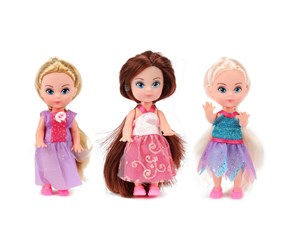 Dukker, Bamser & Utstyr - Beau Baby  Mini Baby Doll Princess 11cm (Assorted) - 02056Z