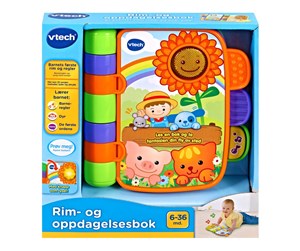 Babyleker - VTech Baby Rim og Opdagelsesbok NO - 950-138333