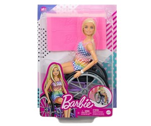 Dukker, Bamser & Utstyr - Barbie Fashionista Wheelchair Checkers - 960-0925