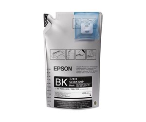 Printertilbehør blekk/toner - Epson T7411 - 6-pack - black - original - ink refill - Blekkrefill Svart - C13T741100