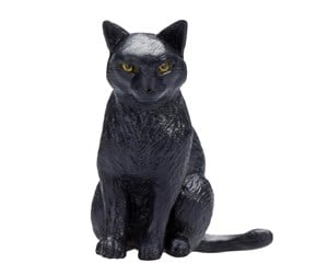 Leketøy - Mojo Farmland Sitting Cat Black - 387372 - 387372