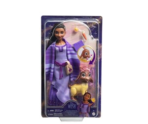 Dukker, Bamser & Utstyr - Disney Wish Fashion Doll Asha Travel Pack - 266-2303