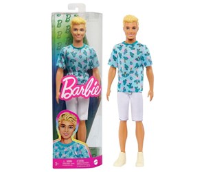 Dukker, Bamser & Utstyr - Barbie Fashionista Ken Blue Shirt - 960-2318