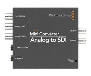 Input-adapter - Blackmagic Mini Converter Analog to SDI - CONVMAAS2