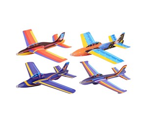 Leketøysbil - Johntoy Foam Airplane Jumbo 45cm (Assorted) - 24510