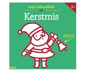 Kreative leker - Boek Specials Nederland BV My Color Block Christmas with Thick Lines - 9789403211923