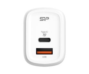 Mobil - Adaptere og ladere - Silicon Power QM25 power adapter - USB 24 pin USB-C - 30 Watt - SP30WASYQM252PCW