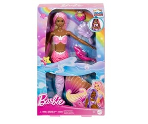 Dukker, Bamser & Utstyr - Barbie Touch of Magic Feature Brooklyn Mermaid - 960-2417