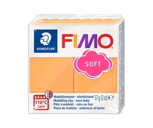 Hobbyartikler - Staedtler Mod. clay Fimo soft papaya sorbet - 8020-T41