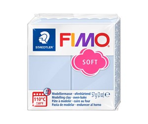 Hobbyartikler - Staedtler Mod. clay Fimo soft serenity blue - 8020-T31