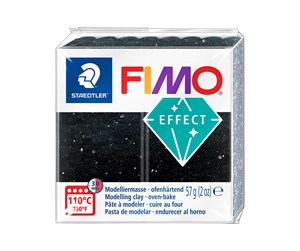 Hobbyartikler - Staedtler Mod. clay Fimo effect black granite - 8010-903