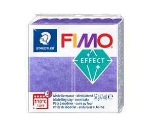 Hobbyartikler - Staedtler Mod. clay Fimo effect lilac metalli - 8010-61