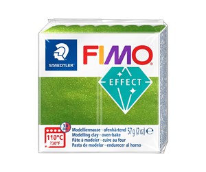 Hobbyartikler - Staedtler Mod. clay Fimo effect green metalli - 8010-51