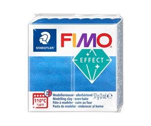 Hobbyartikler - Staedtler Mod. clay Fimo effect blue metallic - 8010-31