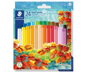 Skrive- & Tegneverktøy - Staedtler Oil pastels jumbo 24pcs. - 243 NC24