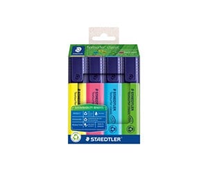 Skrive- & Tegneverktøy - Staedtler Highlighter Textsurf.rPP 4pc.wallet - 364 RC4