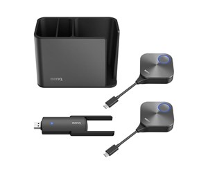 Prosjektor - BenQ Prosjektor TZY31 InstaShare Button Solution - wireless USB Dongle + 2 wireless USB transmitters + dock - wireless USB extender - 802.11a 802.11b/g/n 802.11ac USB 3.0 USB-C - 5A.F7Y28.IP1