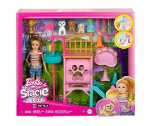 Dukker, Bamser & Utstyr - Barbie Stacie Valp Lekeplass Lekesett - 960-2433