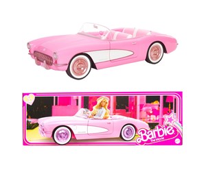 Dukker, Bamser & Utstyr - Barbie the Movie Collectible Car Pink Corvette Convertible - HPK02