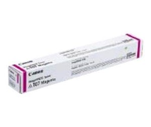 Printertilbehør blekk/toner - Canon T07 toner cartridge - Blekk patron / papir sett Rød - 3643C001