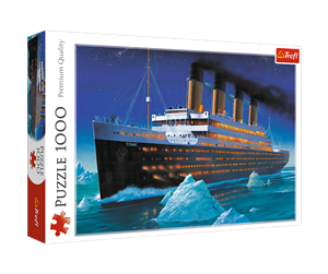 Puslespill - Trefl Puzzle - Titanic (1000 pieces) - TFL10080