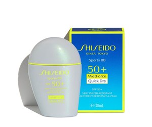 Ansiktspleie - Shiseido Sports BB Wetforce SPF50+ Very Dark 30 ml - 729238146617