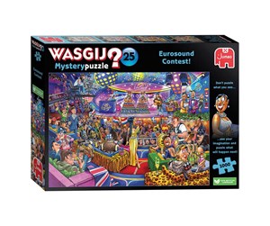 Puslespill - Jumbo Wasgij Mystery 25: Eurosong contest (1000 pieces) - JUM0019