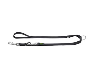 Hund - Hunter - Leash Nylon 15/200 black - (40546) - 40546