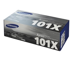 Printertilbehør blekk/toner - Samsung MLT-D101X Low-Yield Black Original toner cartridge - Blekk patron / papir sett Svart - SU706A