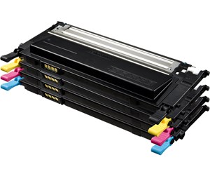 Printertilbehør blekk/toner - Samsung CLT-P4092C 4-pack Black/Cyan/Magenta/Yellow Toner Cartridges toner cartridge - Blekk patron / papir sett 4 farger - SU392A