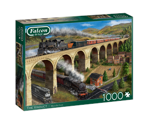 Puslespill - Jumbo Puzzle Falcon - The Viaduct (1000 pcs) - JUM1281