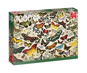 Puslespill - Jumbo Puzzle - Butterfly Poster (1000 pcs) - JUM8842