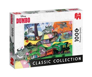 Puslespill - Jumbo Puzzle - Disney: Classic Collection Dumbo (1000 pcs) - JUM8824