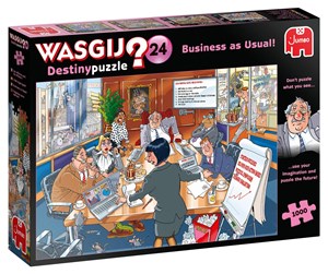 Puslespill - Wasgij Destiny Puzzle 24 Business as Usual! (1000) - JUM5013