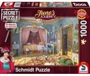 Puslespill - Schmidt Puzzle - Secret Puzzle: Junes bedroom (1000 pcs) - SCH9976