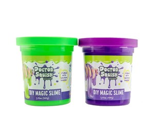 Kreative leker - Boti Doctor Squish Slime Value Pack - Green and Purple. 240 grams - 38496