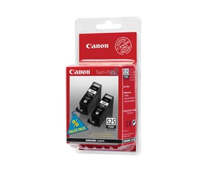 Printertilbehør blekk/toner - Canon PGI-525PGBK / 4529B017 Black Twin Pack - Blekkpatron Svart - 4529B017