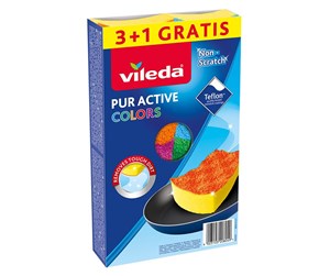 Rengjøring - Vileda Pur Active Colors dishwasher 4 pcs. - 169492